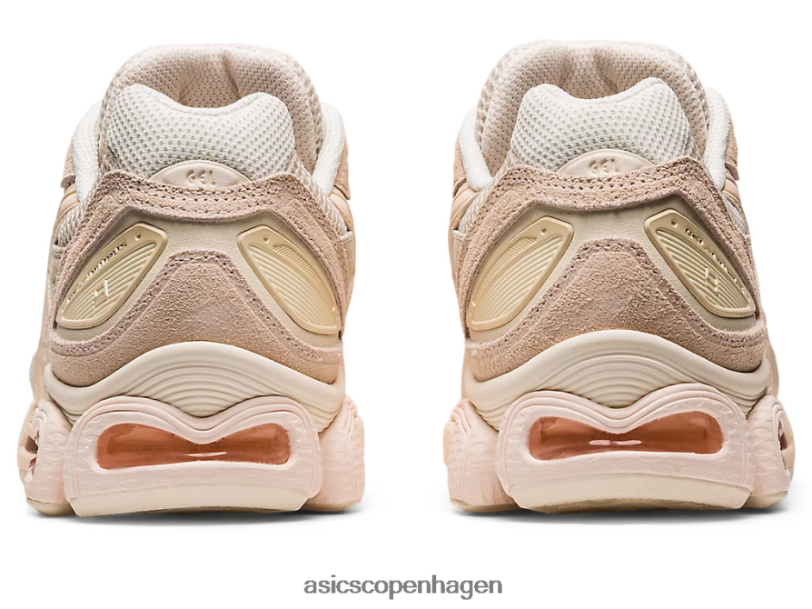 Asics gel-nimbus 9 havregryn/hvid fersken Z206F62539