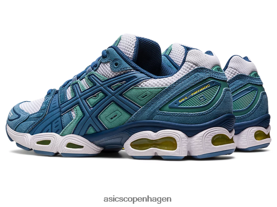 Asics gel-nimbus 9 hvid/grå tandtråd Z206F6551