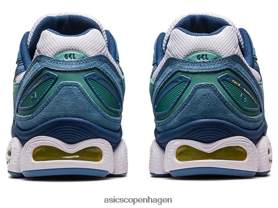 Asics gel-nimbus 9 hvid/grå tandtråd Z206F6551