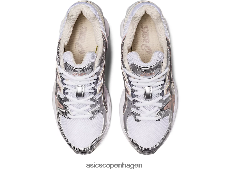 Asics gel-nimbus 9 hvid/havregryn Z206F62302