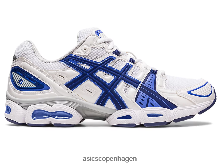 Asics gel-nimbus 9 hvid/indigoblå Z206F6282