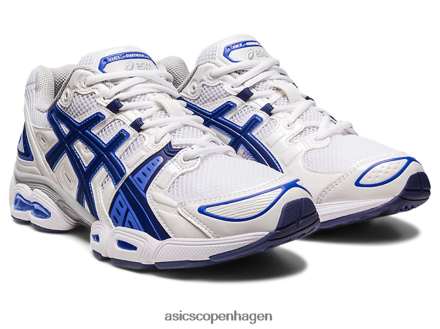 Asics gel-nimbus 9 hvid/indigoblå Z206F6282