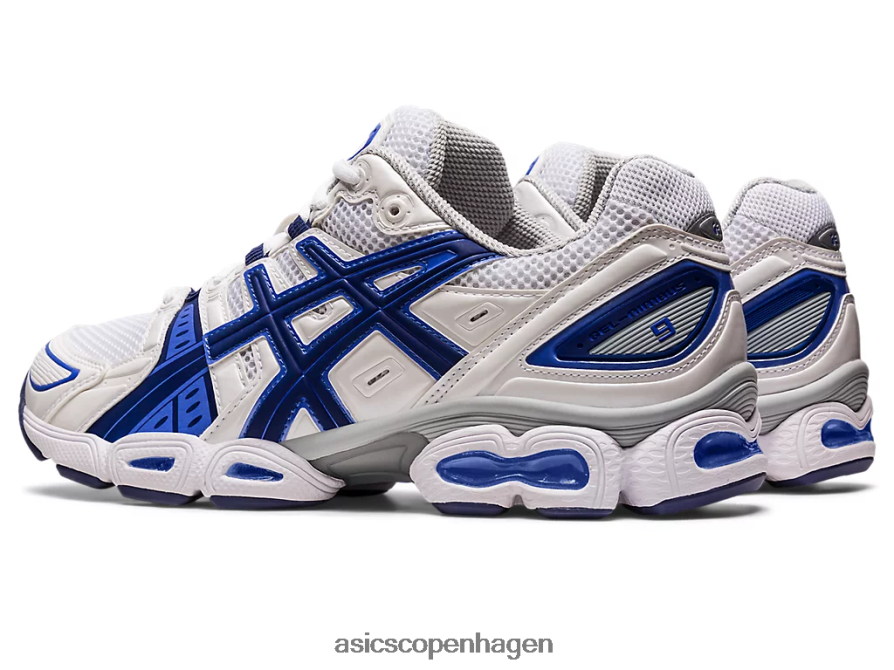 Asics gel-nimbus 9 hvid/indigoblå Z206F6282