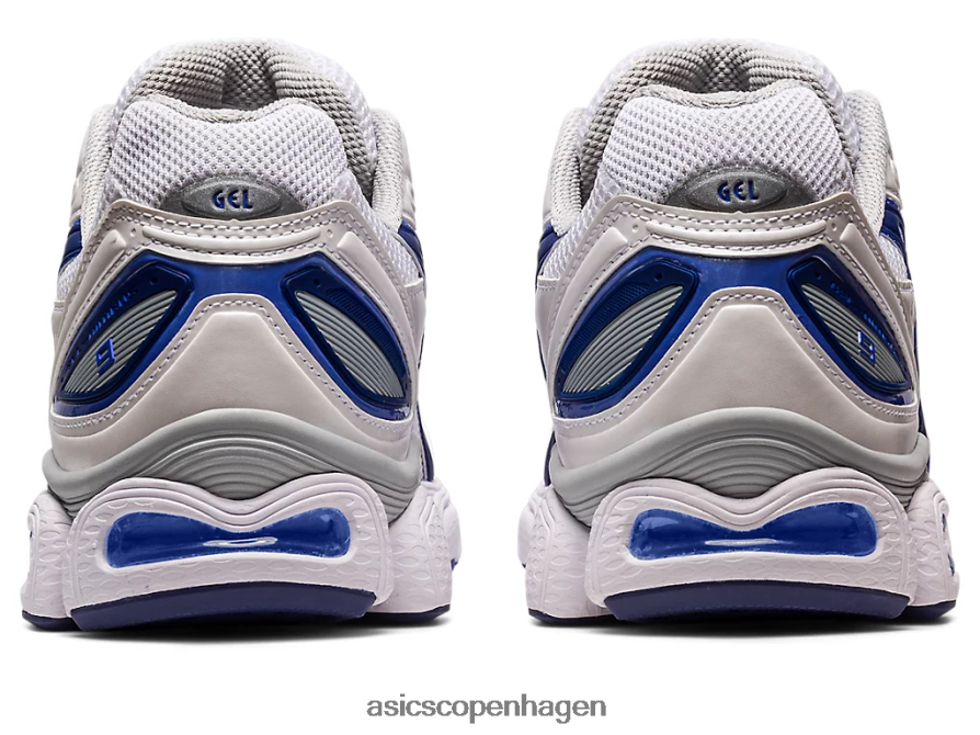 Asics gel-nimbus 9 hvid/indigoblå Z206F6282
