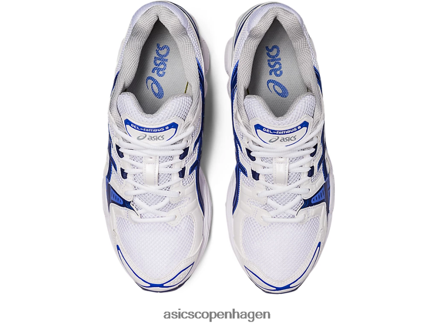 Asics gel-nimbus 9 hvid/indigoblå Z206F6282