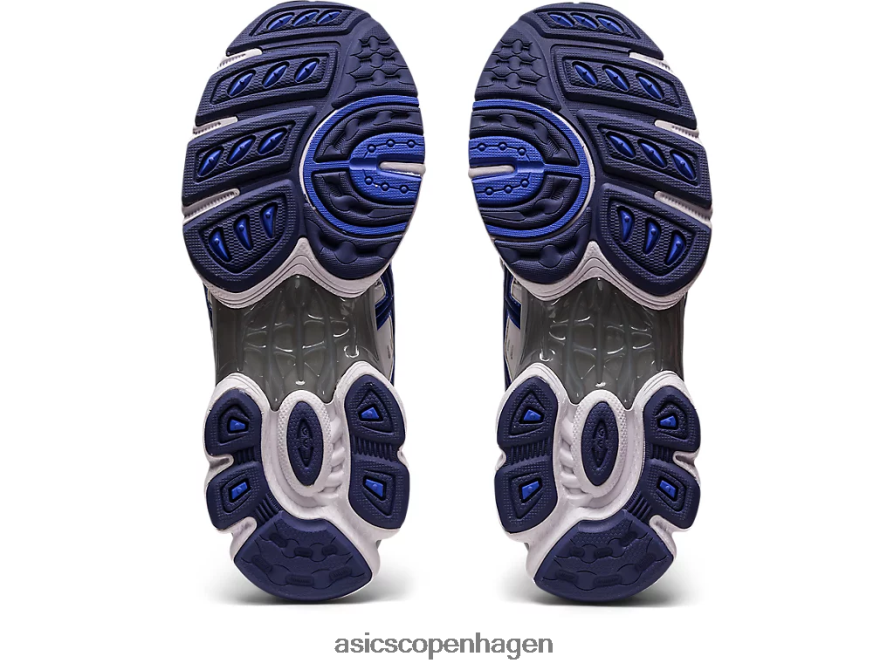 Asics gel-nimbus 9 hvid/indigoblå Z206F6282