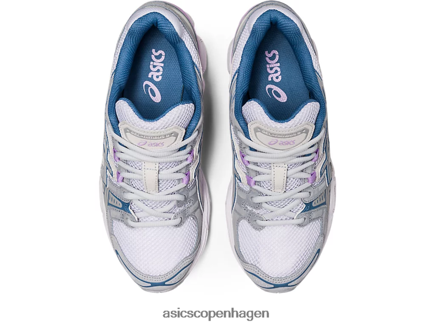 Asics gel-nimbus 9 hvid/mellem grå Z206F62572