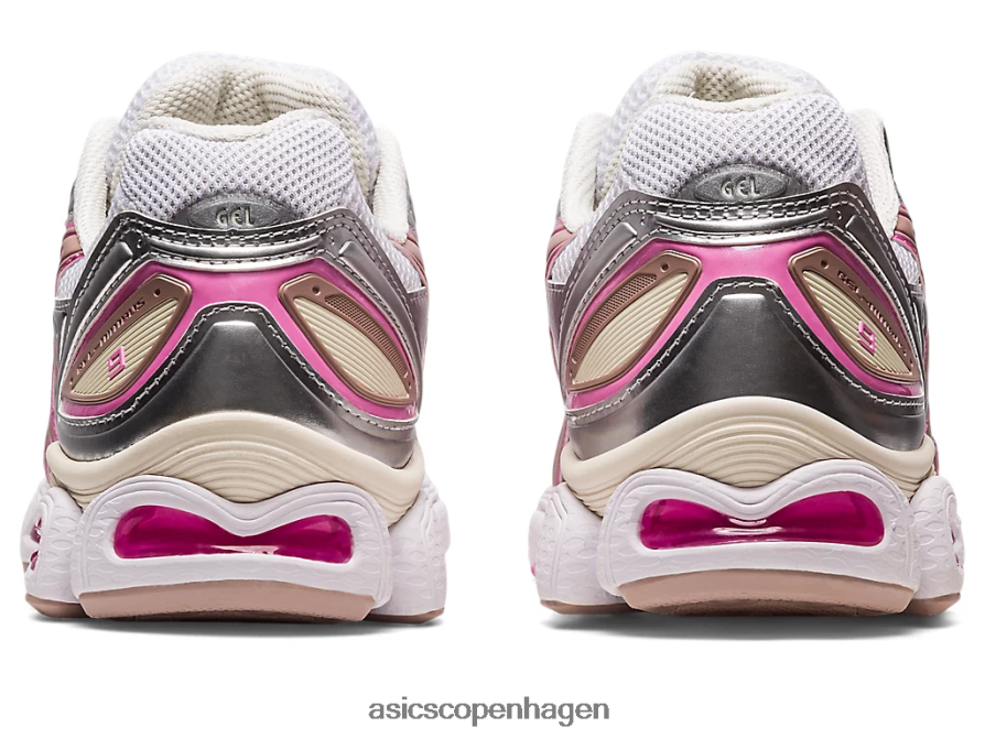 Asics gel-nimbus 9 hvid/ren sølv Z206F62255