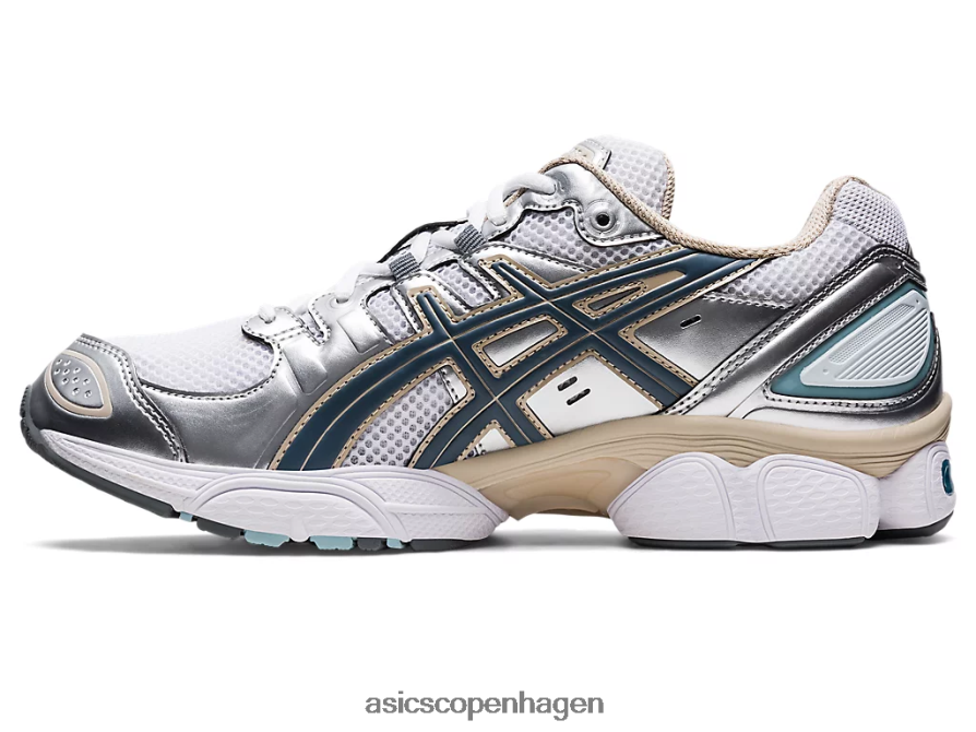 Asics gel-nimbus 9 hvid/stålgrå Z206F61000