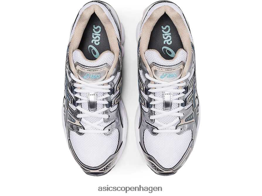 Asics gel-nimbus 9 hvid/stålgrå Z206F61000