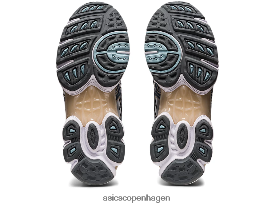 Asics gel-nimbus 9 hvid/stålgrå Z206F61000