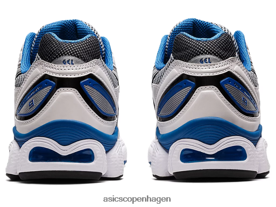 Asics gel-nimbus 9 hvid/søkørsel Z206F61225