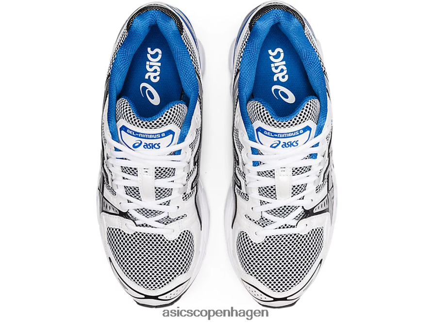 Asics gel-nimbus 9 hvid/søkørsel Z206F61225