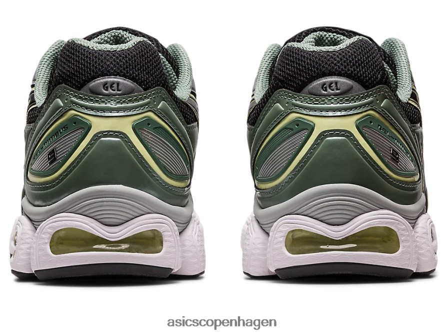 Asics gel-nimbus 9 sort/ren sølv Z206F6273