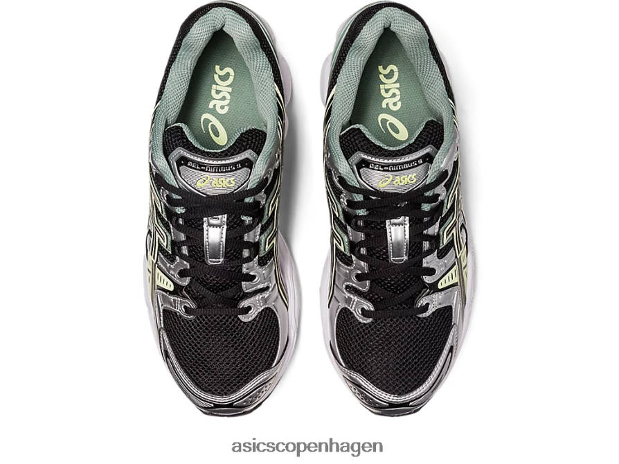 Asics gel-nimbus 9 sort/ren sølv Z206F6273