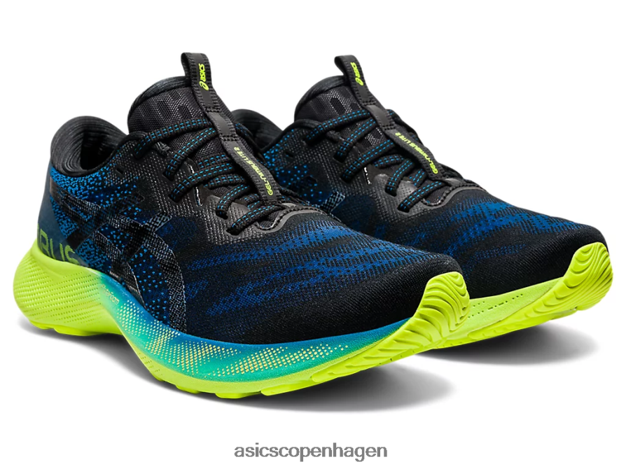 Asics gel-nimbus lite 2 genfødt blå/sort Z206F61970