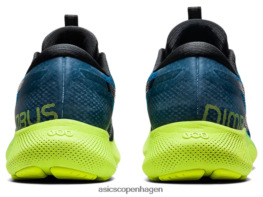 Asics gel-nimbus lite 2 genfødt blå/sort Z206F61970