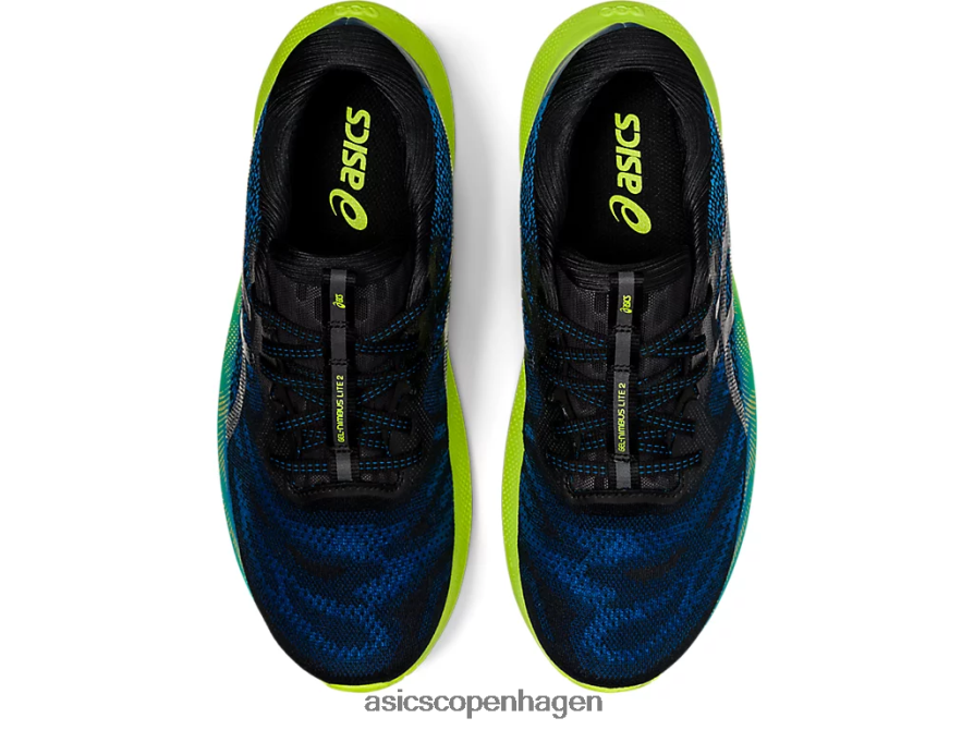 Asics gel-nimbus lite 2 genfødt blå/sort Z206F61970