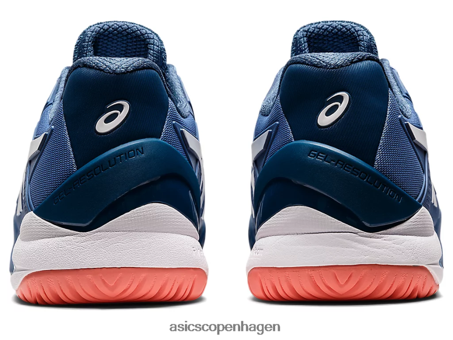 Asics gel-opløsning 8 bred blå harmoni/hvid Z206F61464