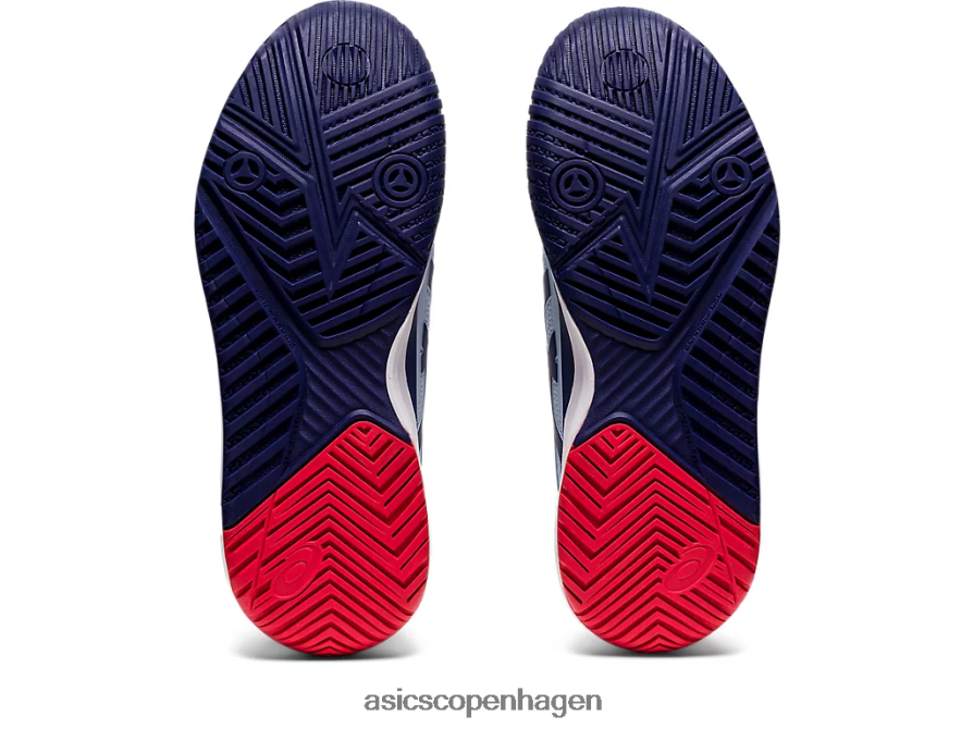 Asics gel-opløsning 8 bred blød himmel/dykkeblå Z206F63107