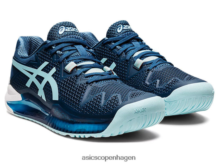 Asics gel-opløsning 8 bred lys indigo/klar blå Z206F63521