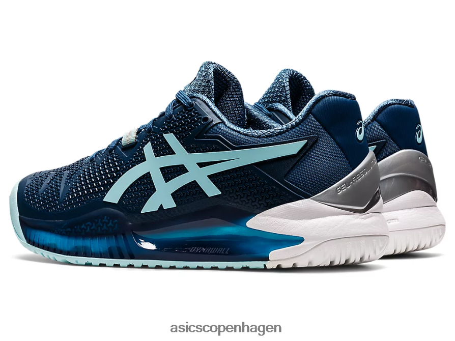 Asics gel-opløsning 8 bred lys indigo/klar blå Z206F63521