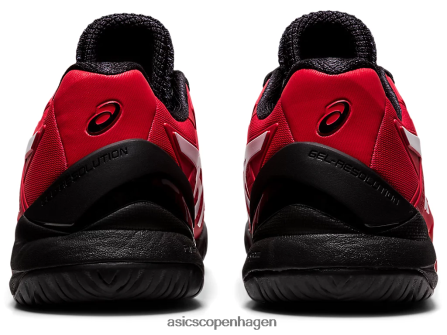 Asics gel-opløsning 8 elektrisk rød/hvid Z206F61747