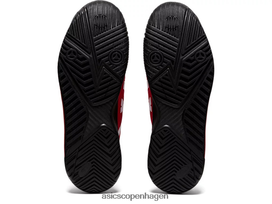 Asics gel-opløsning 8 elektrisk rød/hvid Z206F61747