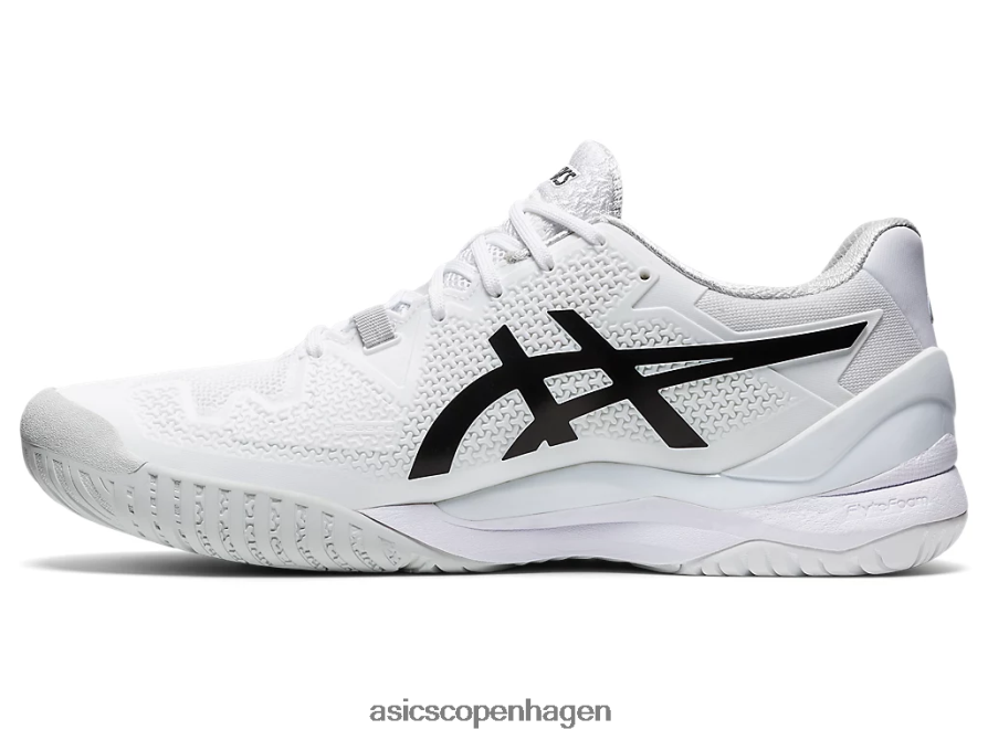 Asics gel-opløsning 8 hvid sort Z206F61842
