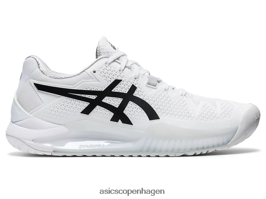 Asics gel-opløsning 8 hvid sort Z206F64152