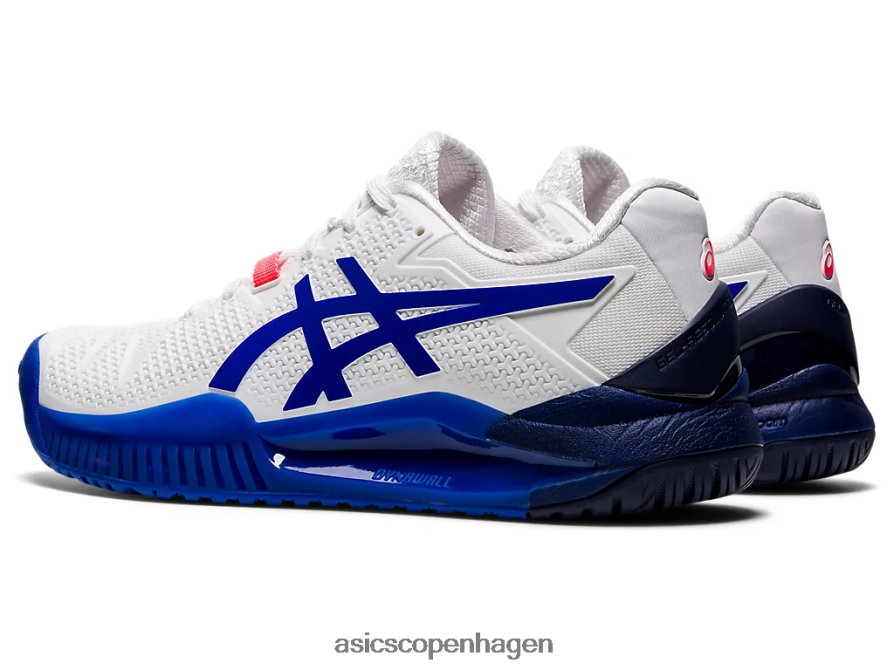 Asics gel-opløsning 8 hvid/lapis lazuli blå Z206F63867