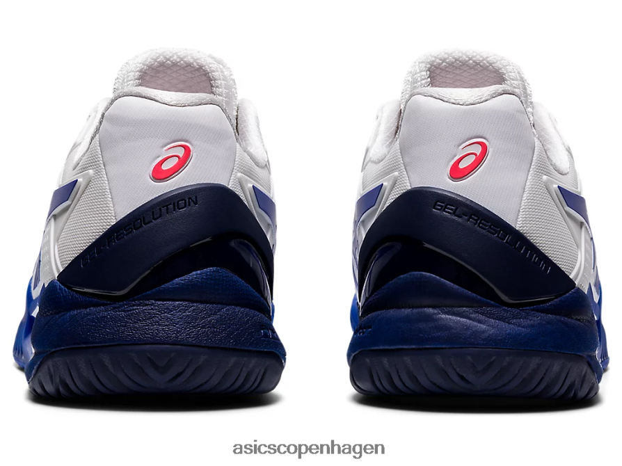 Asics gel-opløsning 8 hvid/lapis lazuli blå Z206F63867