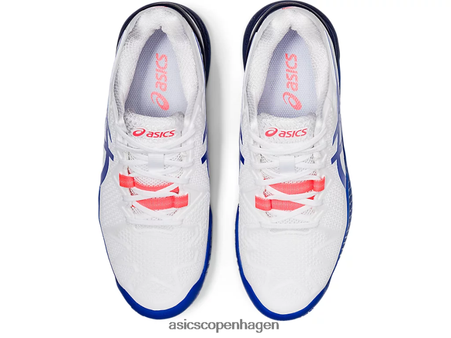 Asics gel-opløsning 8 hvid/lapis lazuli blå Z206F63867