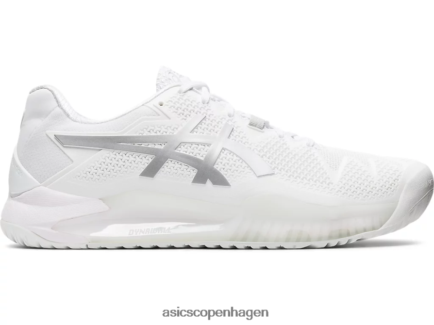 Asics gel-opløsning 8 hvid/ren sølv Z206F62007