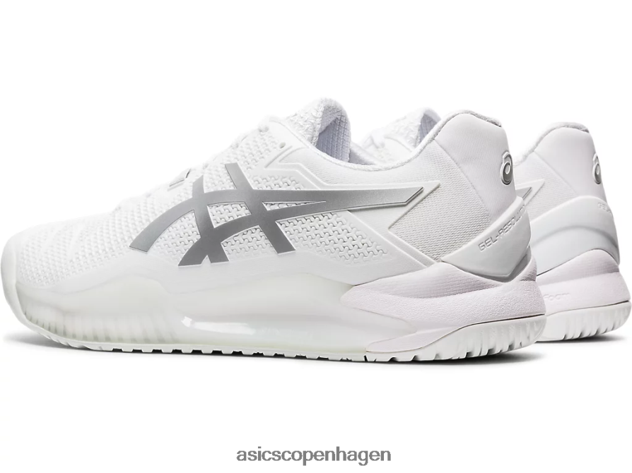 Asics gel-opløsning 8 hvid/ren sølv Z206F62007