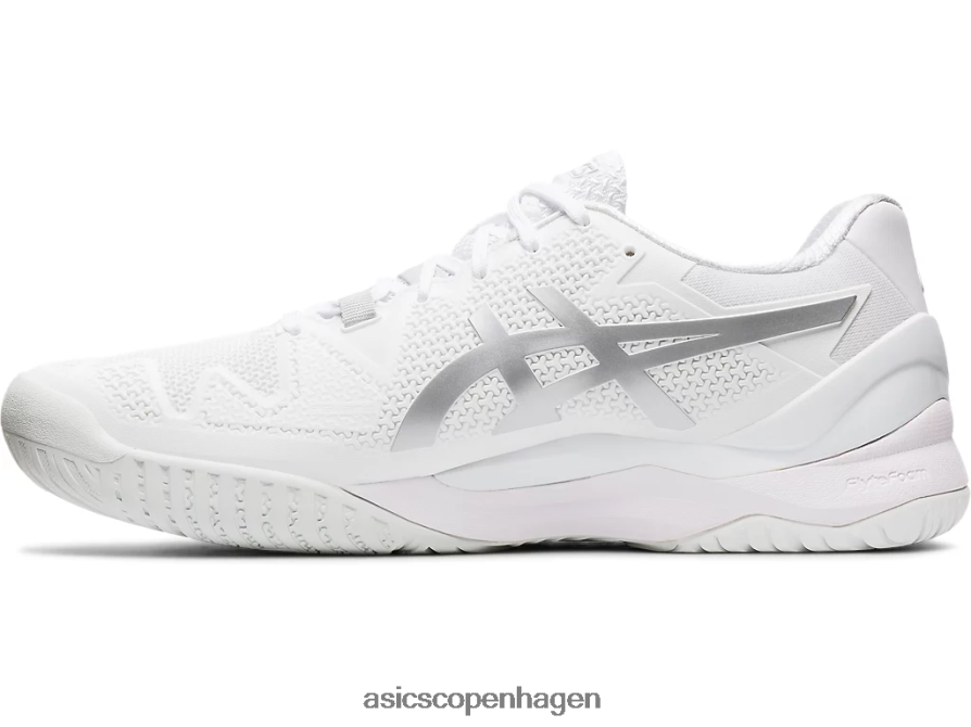 Asics gel-opløsning 8 hvid/ren sølv Z206F62007