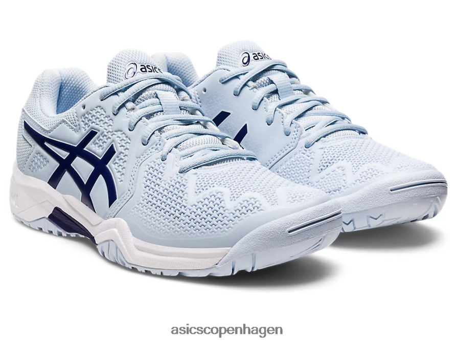 Asics gel-opløsning 8 klasse skole blød himmel/dykkeblå Z206F64441