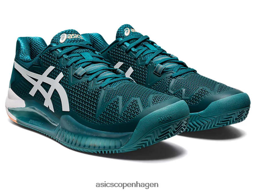 Asics gel-opløsning 8 ler fløjlsfyr/hvid Z206F61224