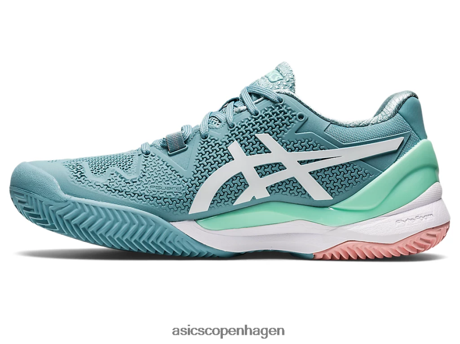 Asics gel-opløsning 8 ler røg blå/hvid Z206F63087