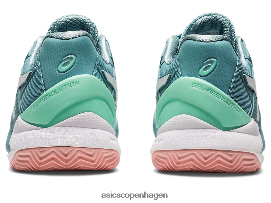 Asics gel-opløsning 8 ler røg blå/hvid Z206F63087