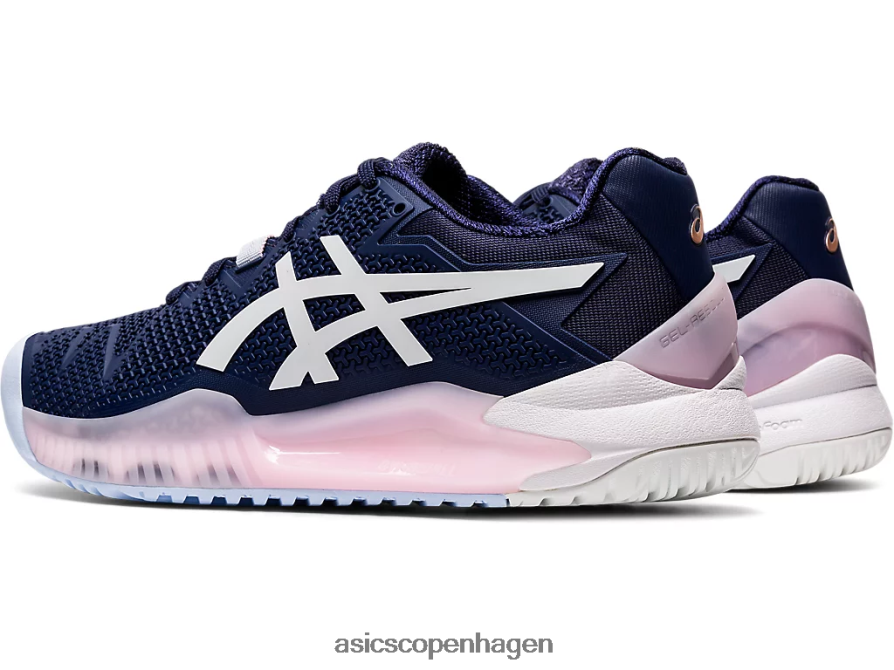 Asics gel-opløsning 8 peacoat/hvid Z206F64185