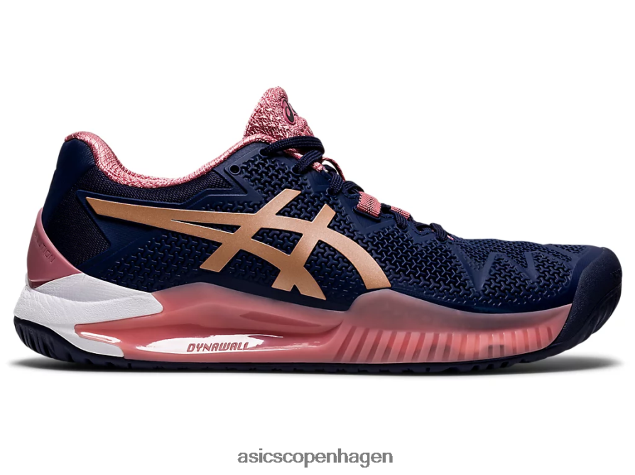 Asics gel-opløsning 8 peacoat/rosenguld Z206F63894