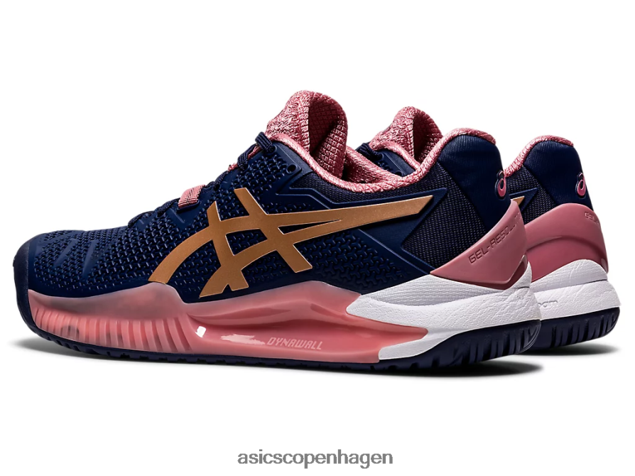 Asics gel-opløsning 8 peacoat/rosenguld Z206F63894