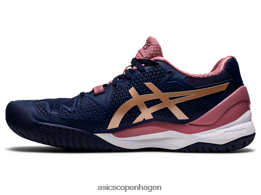 Asics gel-opløsning 8 peacoat/rosenguld Z206F63894