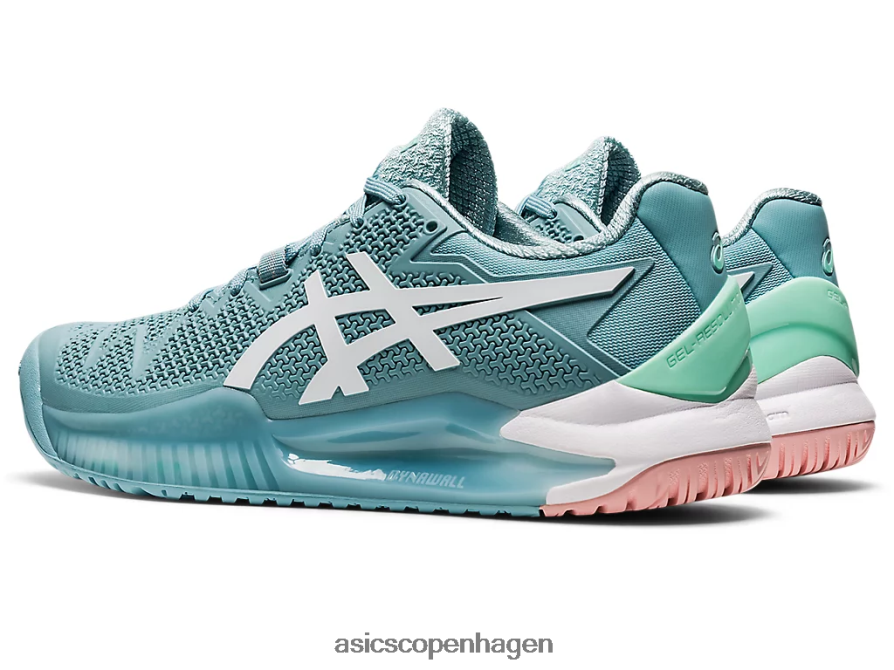 Asics gel-opløsning 8 røg blå/hvid Z206F62957