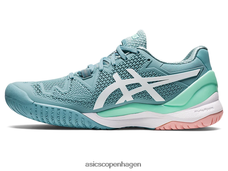 Asics gel-opløsning 8 røg blå/hvid Z206F62957