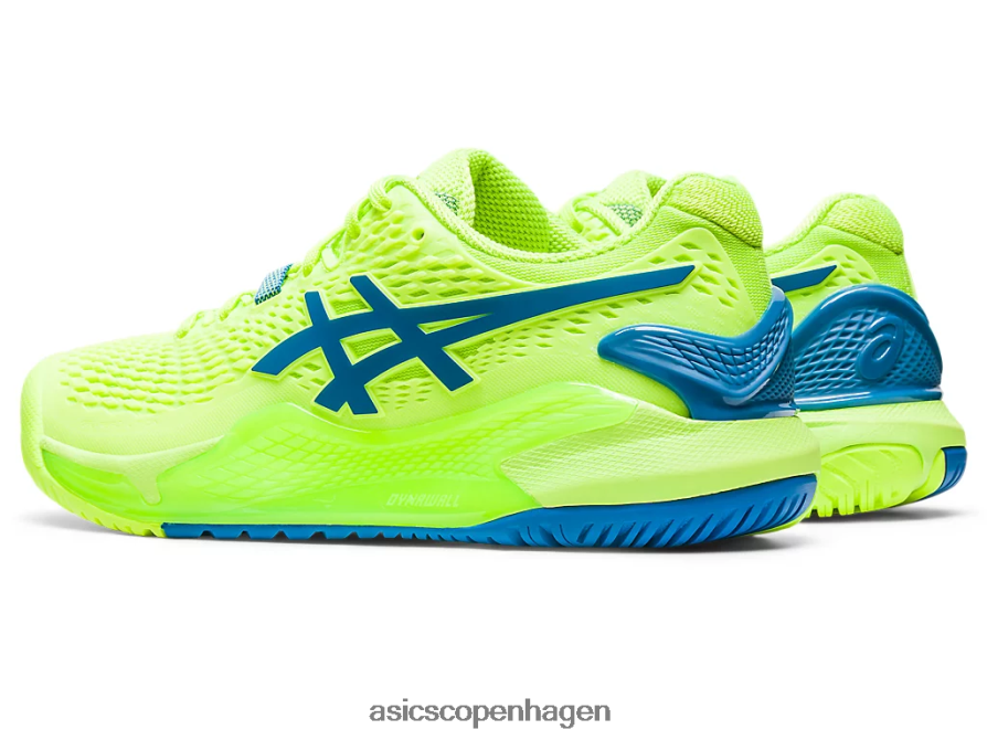 Asics gel-opløsning 9 fare grøn/genfødt blå Z206F62170