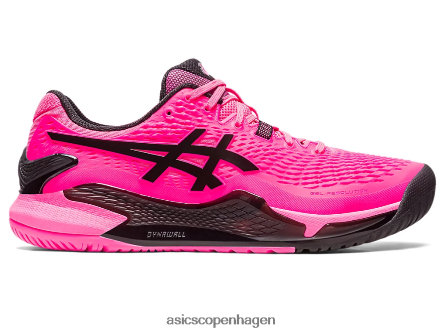 Asics gel-opløsning 9 hot pink/sort Z206F645