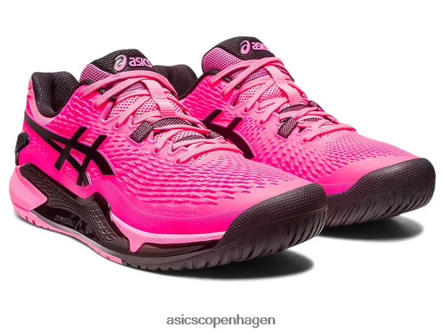 Asics gel-opløsning 9 hot pink/sort Z206F645