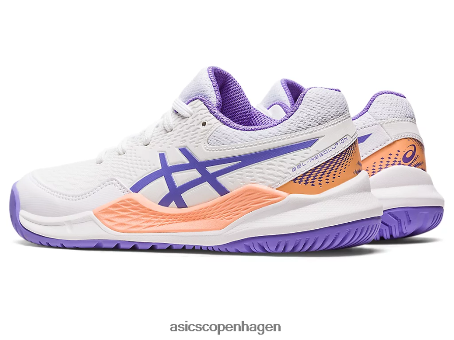 Asics gel-opløsning 9 klasse skole hvid/ametyst Z206F64222